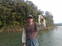 Colombia Black Bass fishing