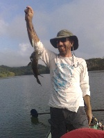 Colombia Black bass fishing