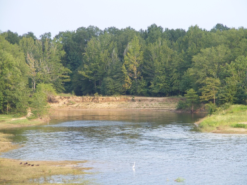 D'Arbonne Spillway at Low water level.